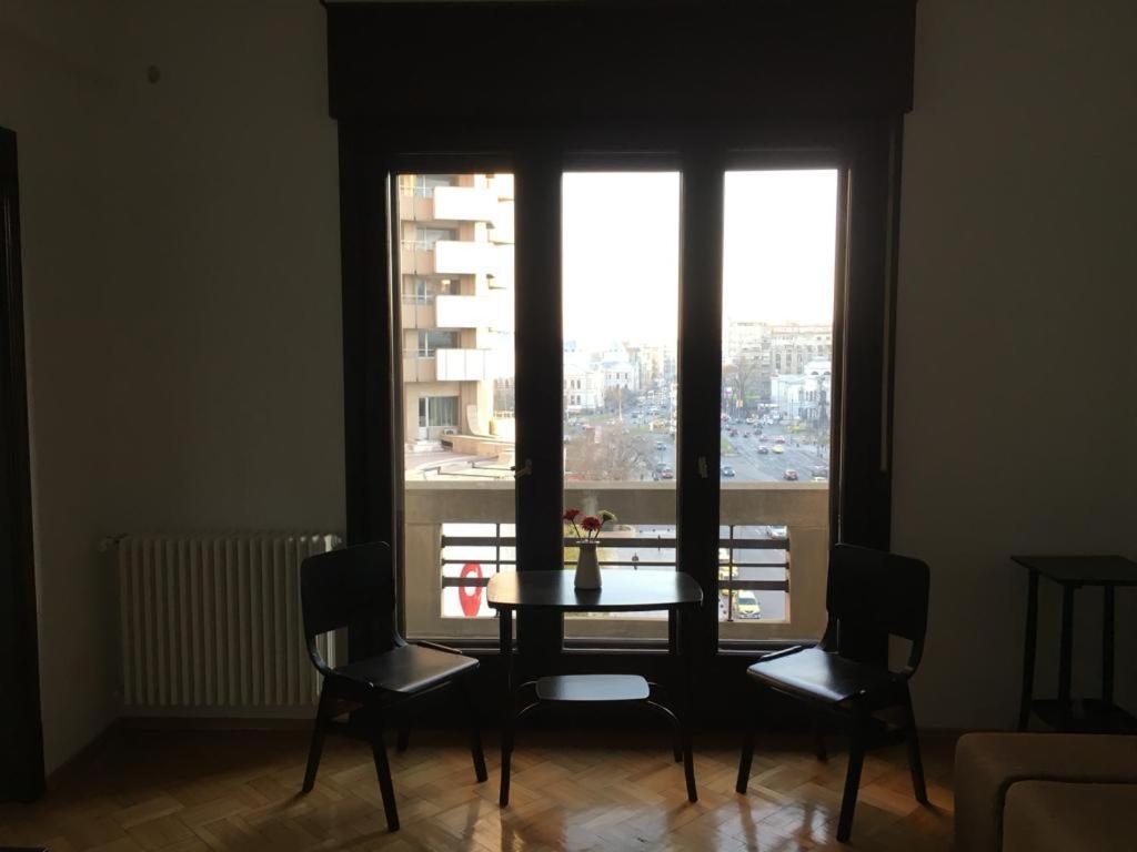 Central Studio Across From Intercontinental Bucarest Exterior foto